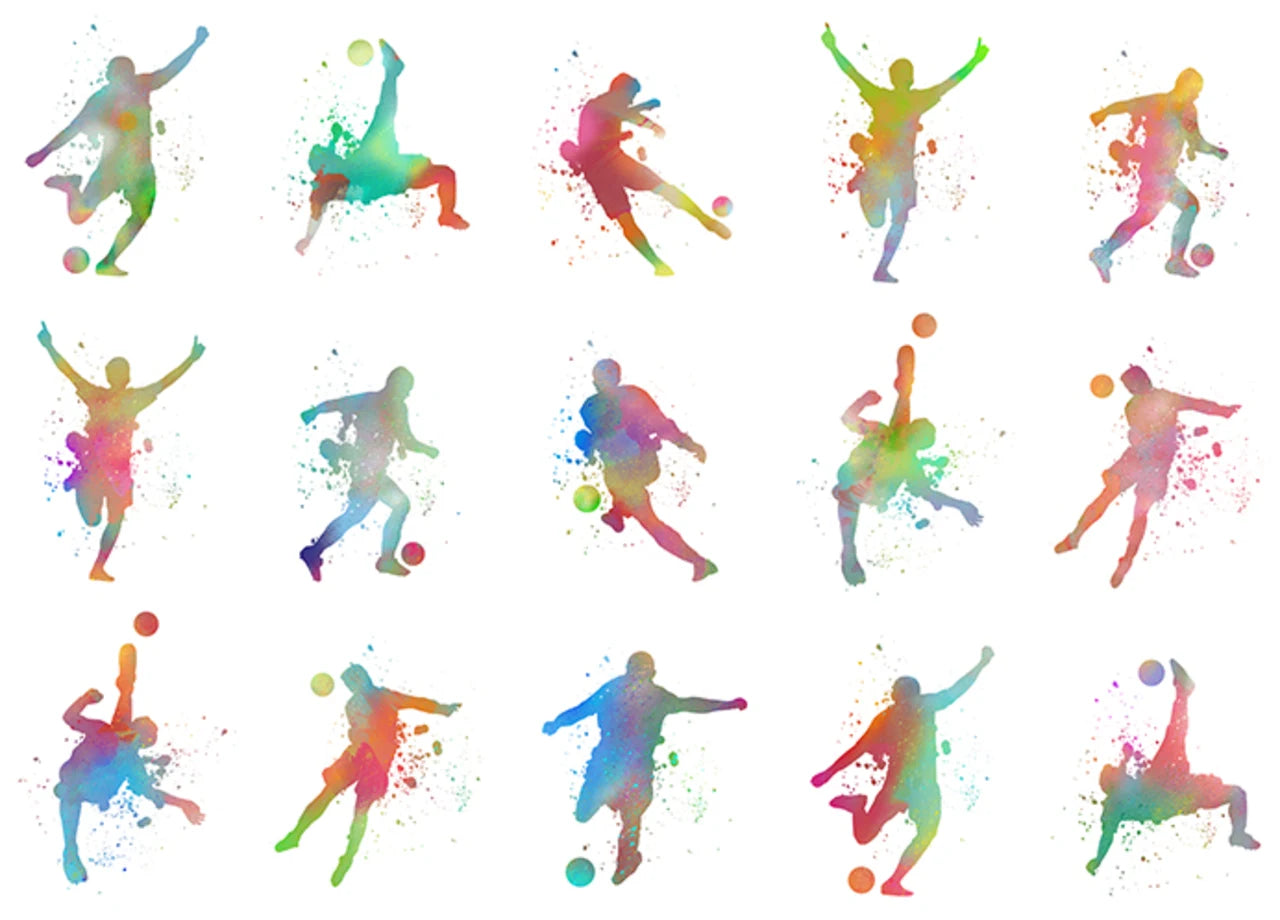 Footboll (Color) 7.20 CAD / sq ft