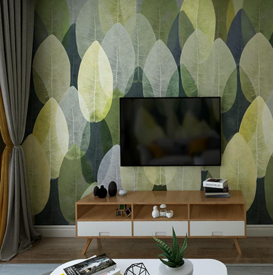 Leafs mural 5.50/Sq ft